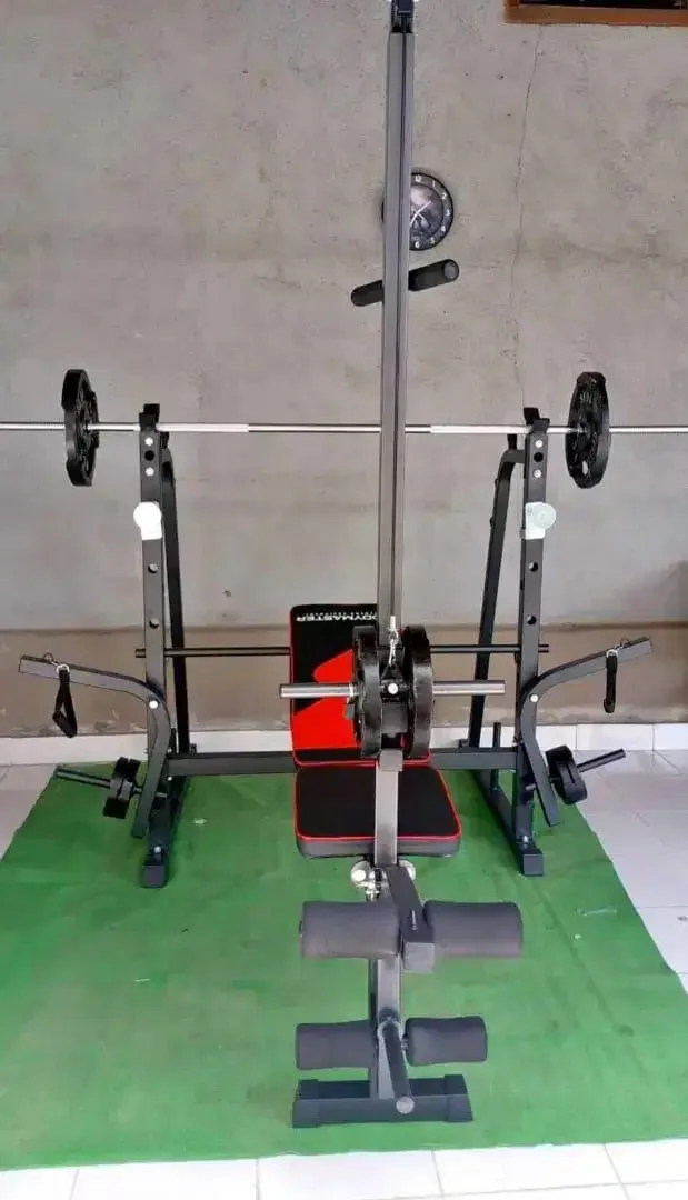 Bench press pull down lengkap+beban 40kg
Harga muraah Promoo - Image 4 of 4