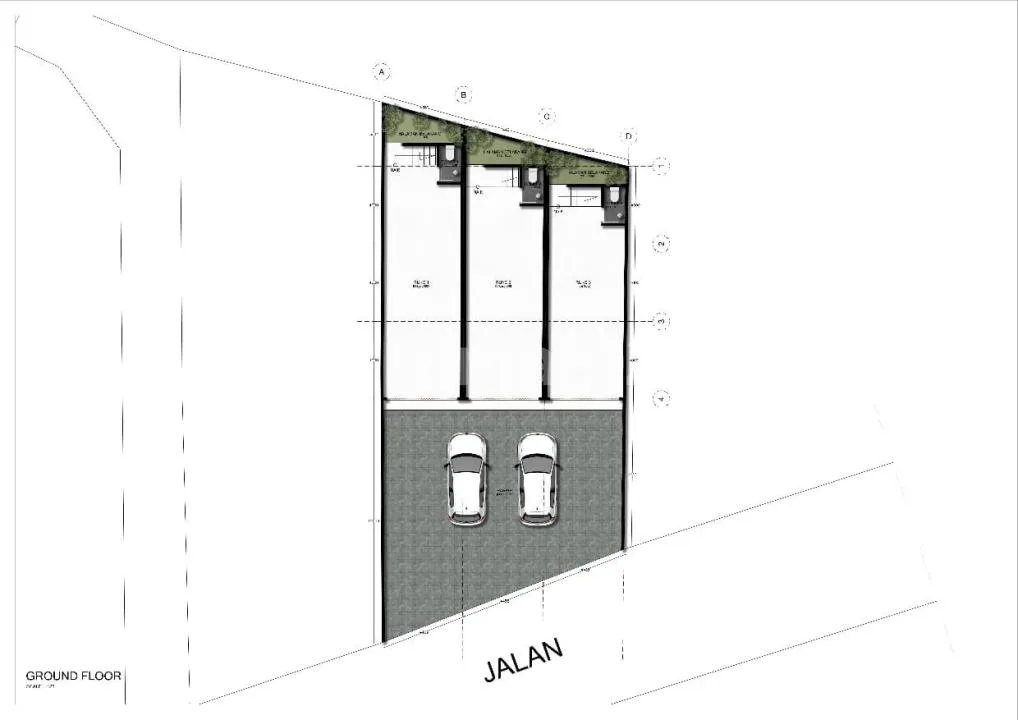 Ruko Baru 3 Unit di Pulau Moyo Denpasar Selatan Cocok untuk Berbagai Usaha Harga Murah - Image 3 of 4