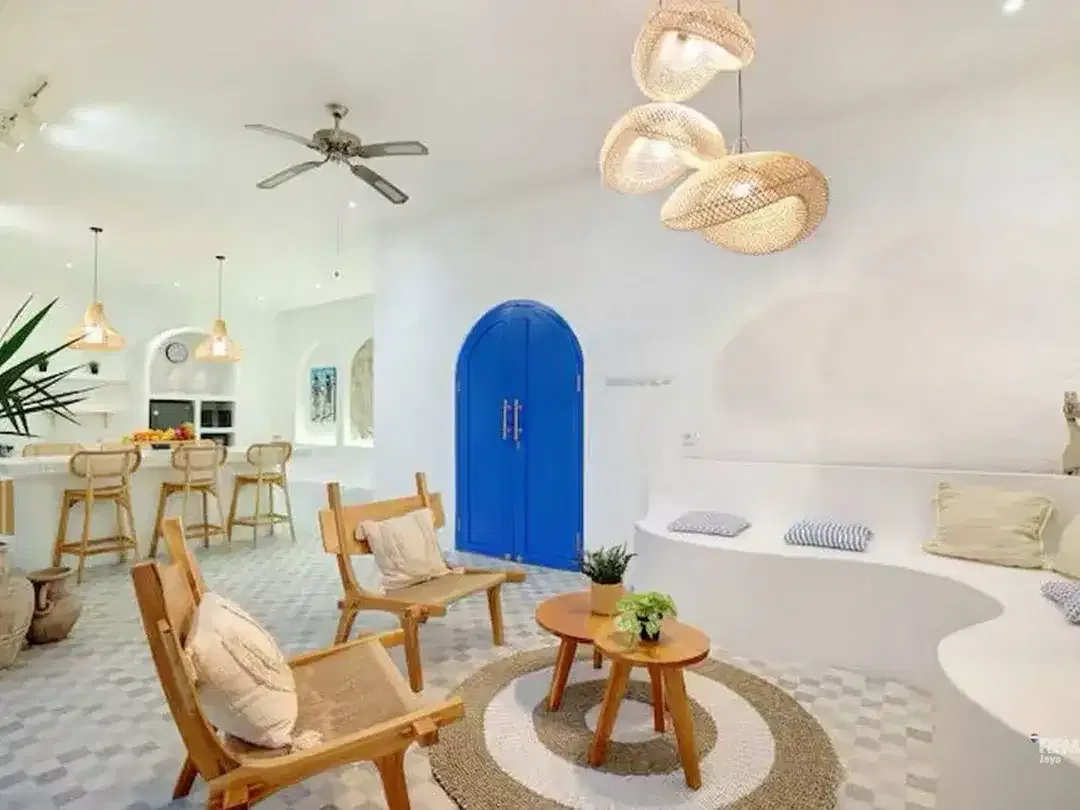 Villa Modern Santorini Dijual/ disewakan, area Ungasan. - Image 3 of 10