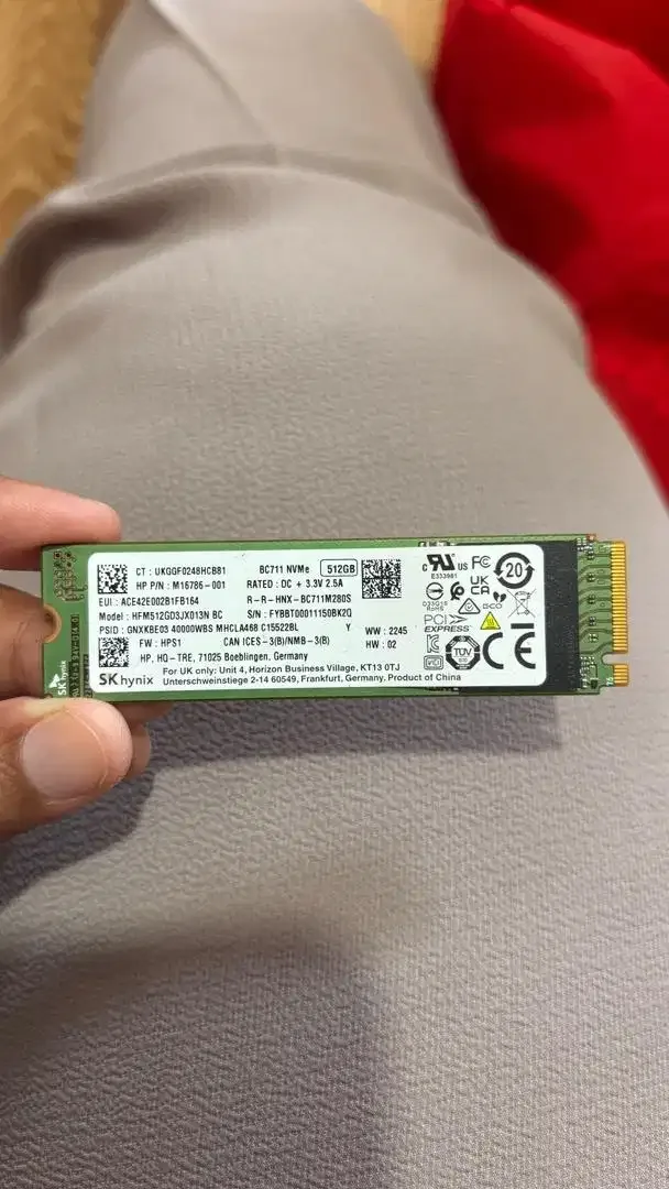Ssd nvme 512gb. - Image 1 of 2