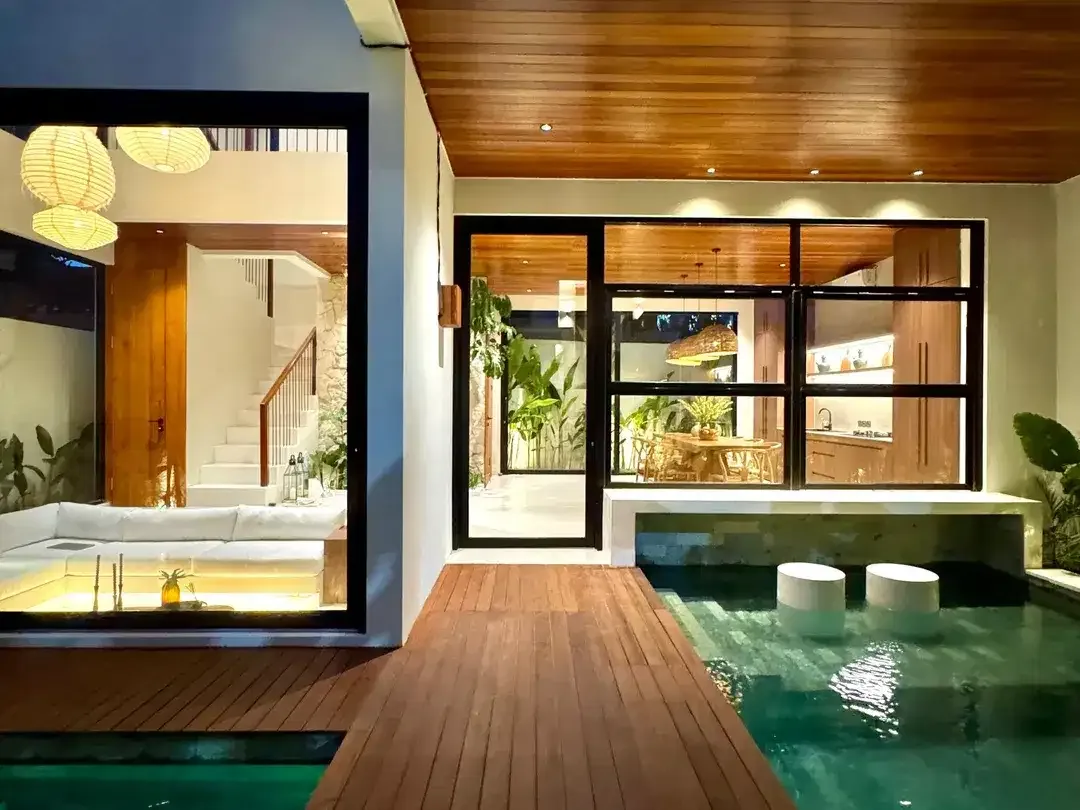 Designer Villa of 2-BR at the Beachside of Pererenan for leasehold - Image 4 of 8