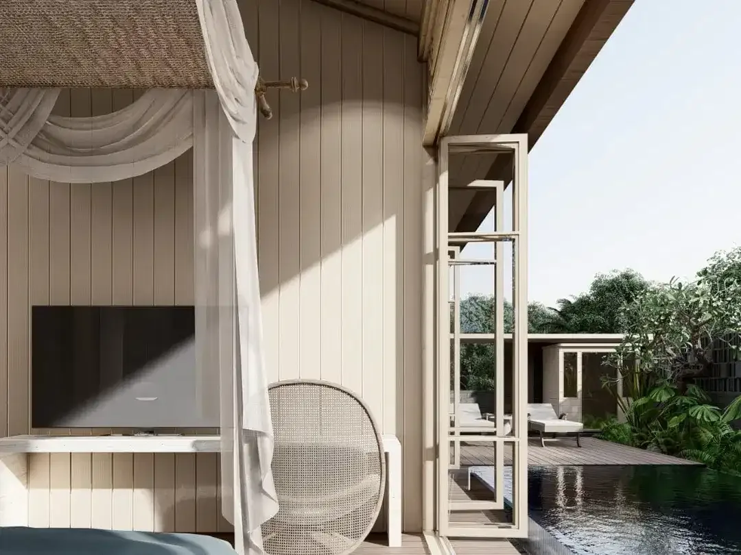 Freehold - Rare Riverside Heritage villa in Gated Berawa Enclave, Canggu, Bali - Image 7 of 10
