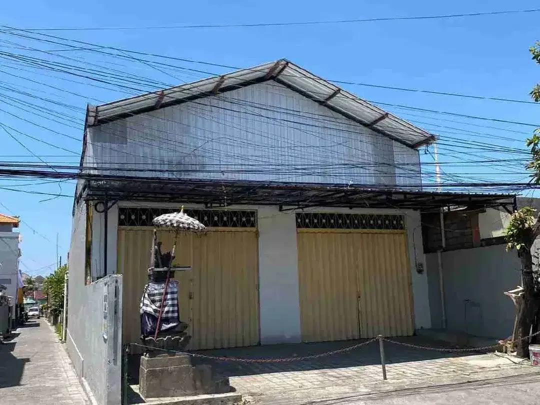 Jual Hitung tanah Luas 156m + Bangunan Gudang Jl Tukad Pancoran Denpasar - Image 1 of 6
