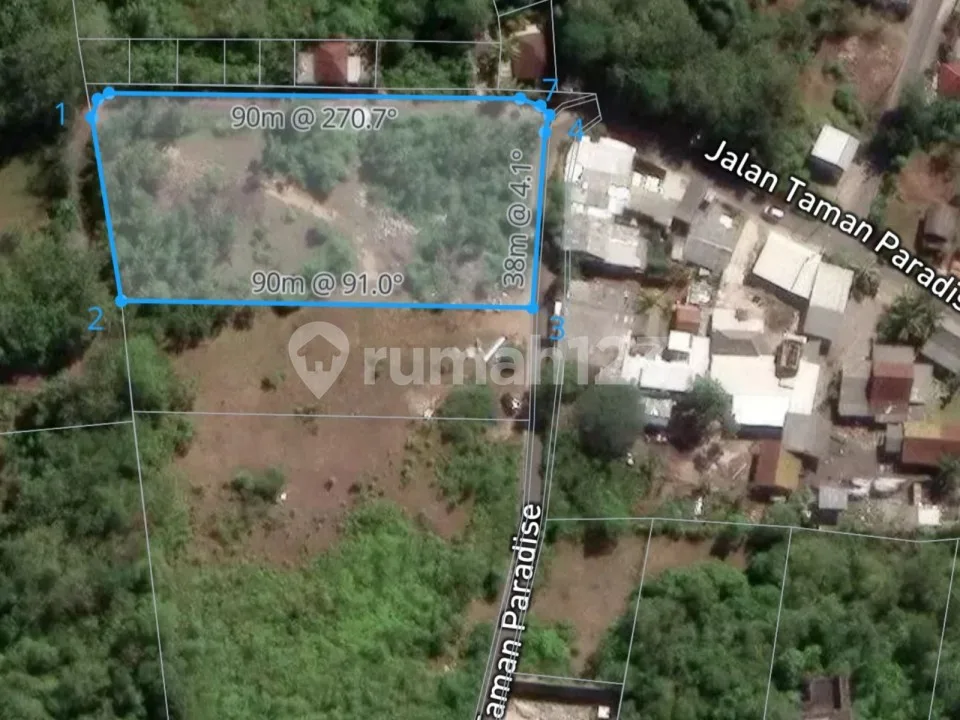 Jual Tanah View Laut Taman Paradise Ungasan LT 4280 M2 - Image 4 of 4