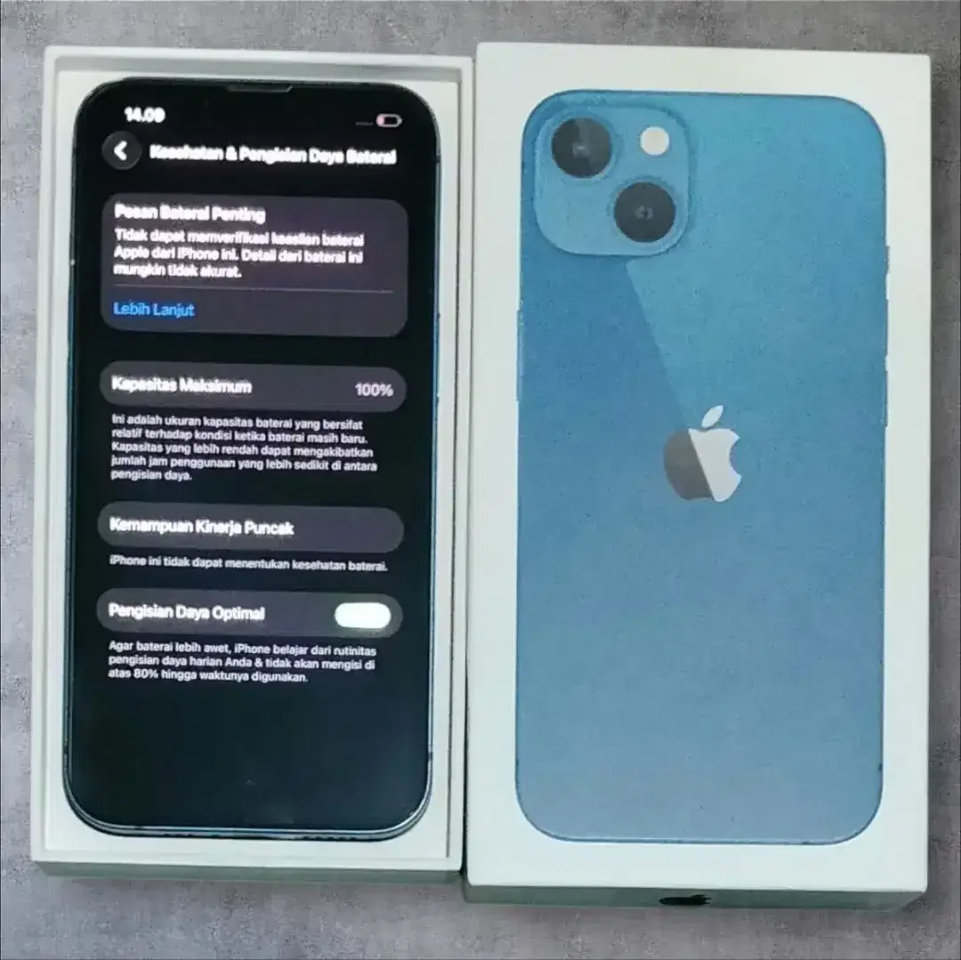 Iphone 13 128 GB Ex ibox BH 100% - Image 3 of 3