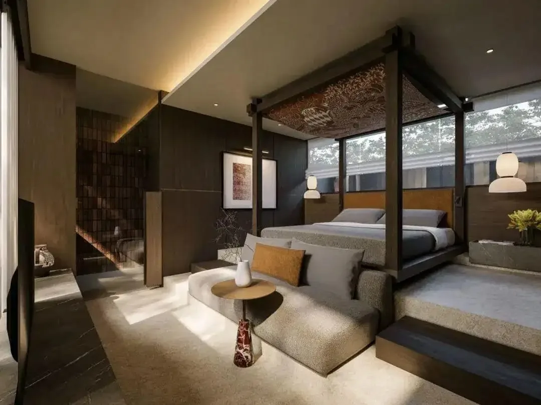 Luxury Villa Modern Konsep Batik Pringgadani di Seminyak - Image 7 of 10