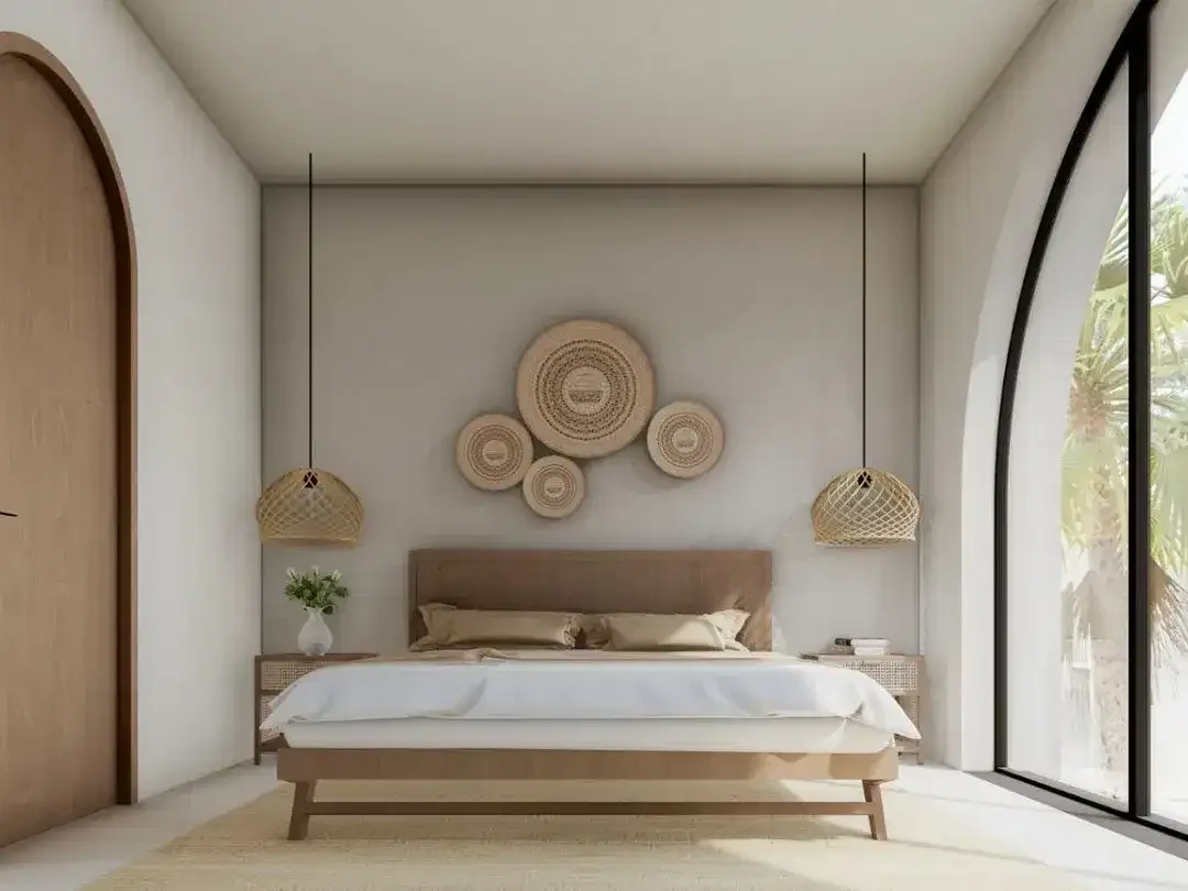 Hunian Luxury Villa yang mengambil konsep Mediteranian, berlokasi di Balangan Bali. - Image 8 of 10