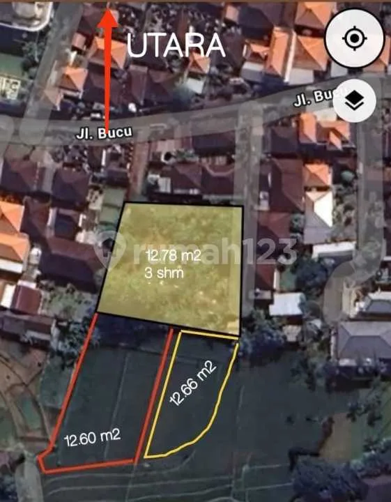 Tanah Sangat Strategis dan Premium di Jl Bumbak Umalas Kerobokan - Image 4 of 4