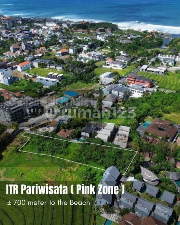 Tanah Super Premium Pererenan - Jalan Kaki 700 Meter ke Pantai, Zona Pariwisata - Image 2 of 4
