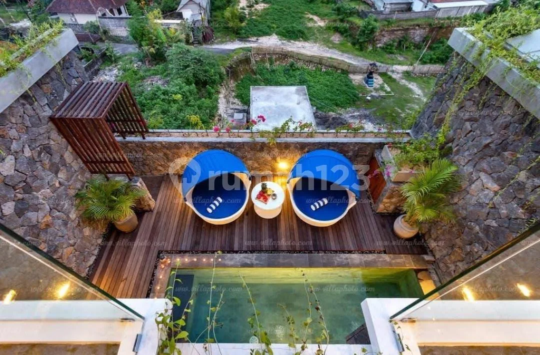 Villa Luxury Ocean View Full Furnished Pool Strategis di Ungasan - Image 4 of 4