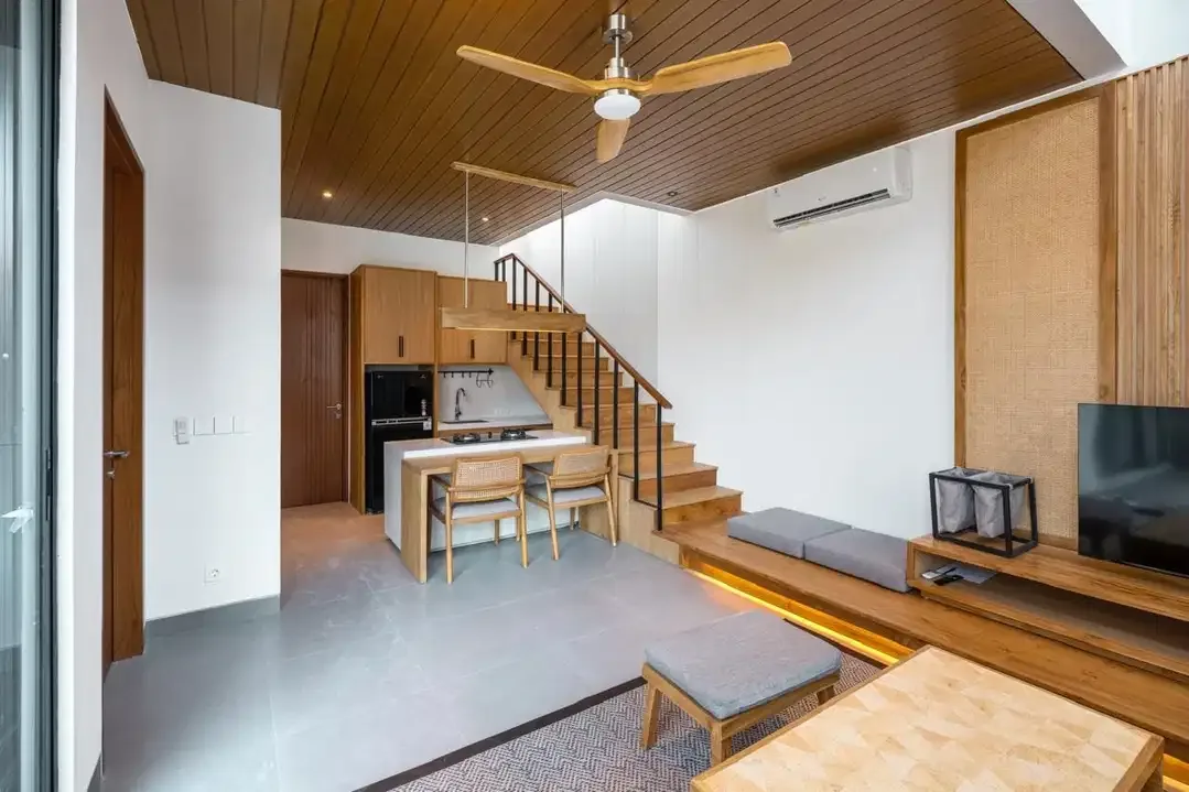 dijual vila baru lantai 2 canggu - Image 9 of 10
