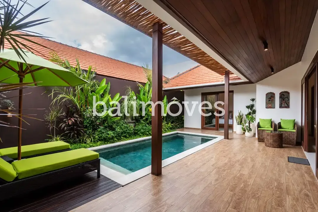 Vila Baru Tiga Kamar Tidur yang Indah Di Tepi Pantai Sanur - Image 2 of 10