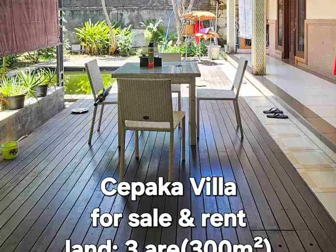 VILLA 3 ARE for SALE / RENT at CEPAKA near babi guling SLINGSING, Munggu Bali - Image 3 of 10