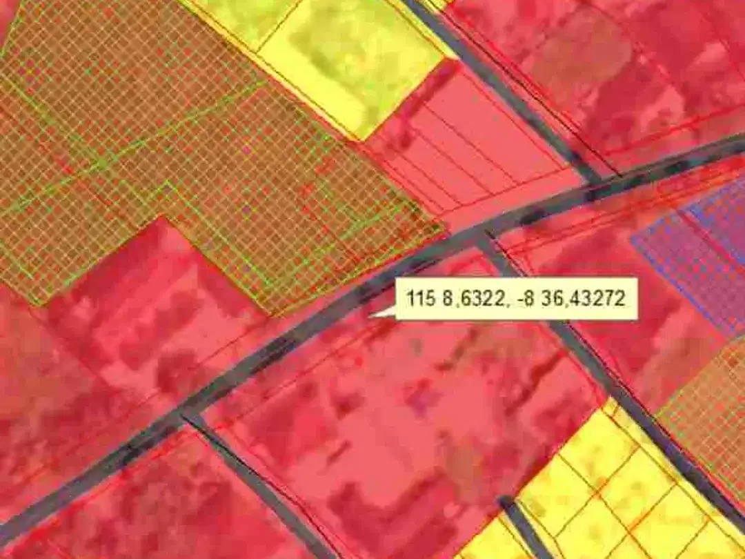 Lahan plot kecil munggu bantas zona Kuning lingkungan villa bebas banjir SHM - Image 5 of 5