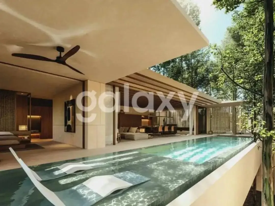 THE EASE LUXURY RESORT VILLA IN EUCALYPTUS WELLNESS LIVING COMPLEX, CANGGU - Image 1 of 10
