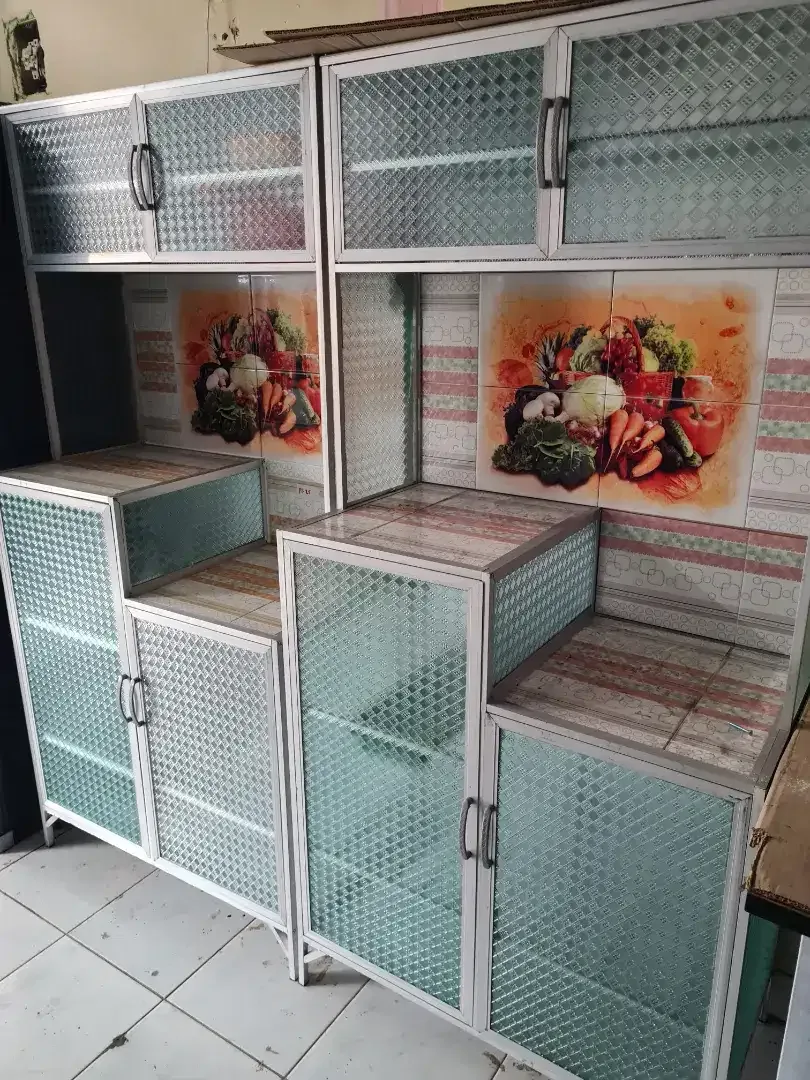 Rak piring 3 pintu full almunium - Image 4 of 4