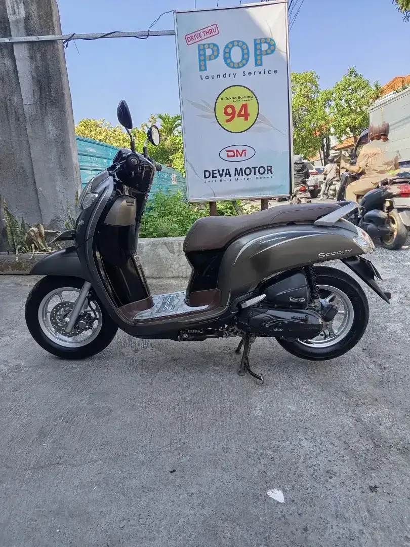 Scoopy 2018 brown Deva motor - Image 4 of 7
