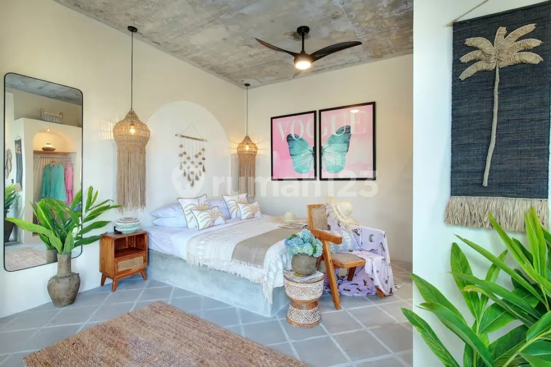 For Rent Villa With Stunning Rice Field Views In Buduk, Canggu - Image 4 of 4