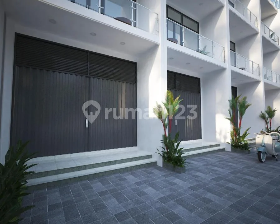 Dijual 4 Unit Ruko 3 Lantai + Rooftop - Mahendradatta, Denpasar - Image 3 of 4