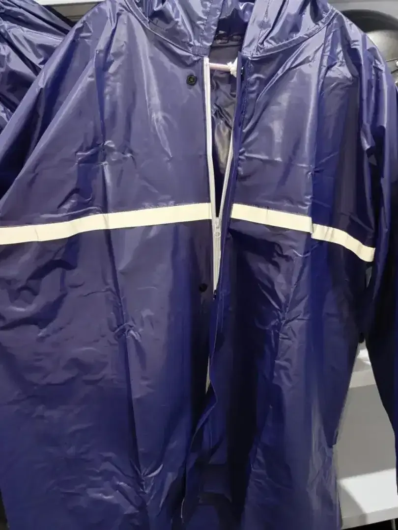 1set Jas Hujan Setelan(Atasan+Celana)Merk Senwil bahan PVC Awet, navy - Image 3 of 5