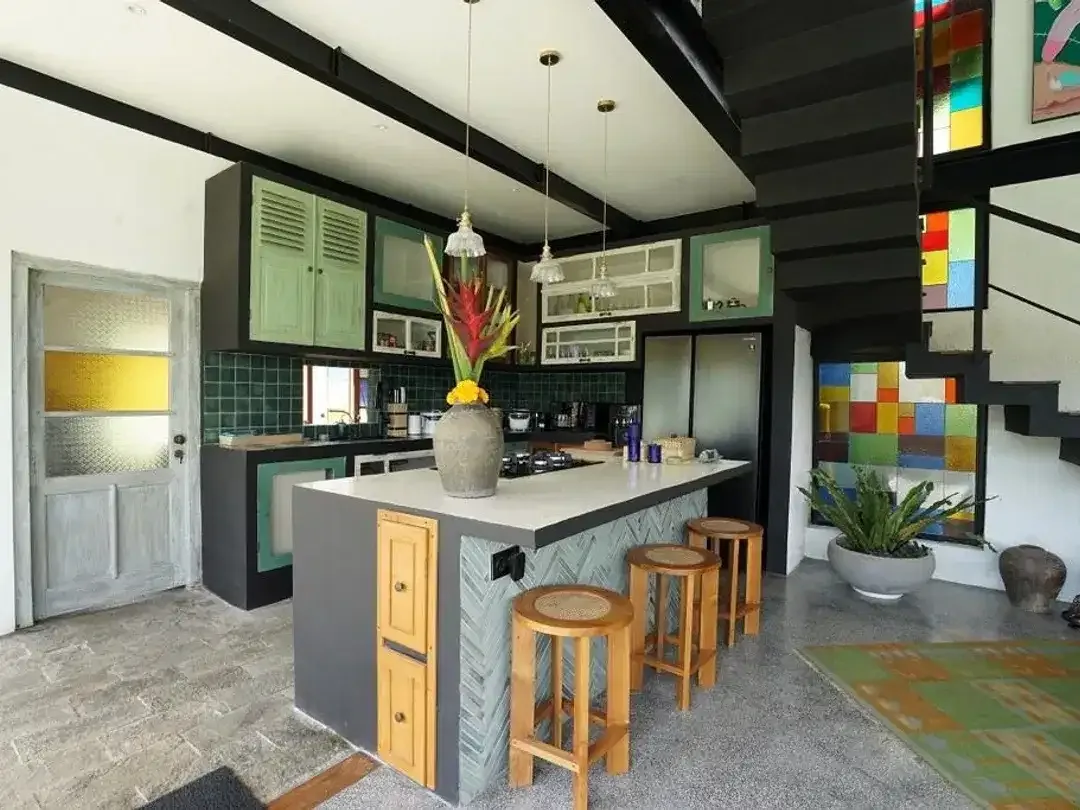 LUXURY ARCHITECHTURE ARTISTIC COMBAINE FRANCE STYLE LOCATION AT UNGASAN JIMBARAN BALI - Image 9 of 10