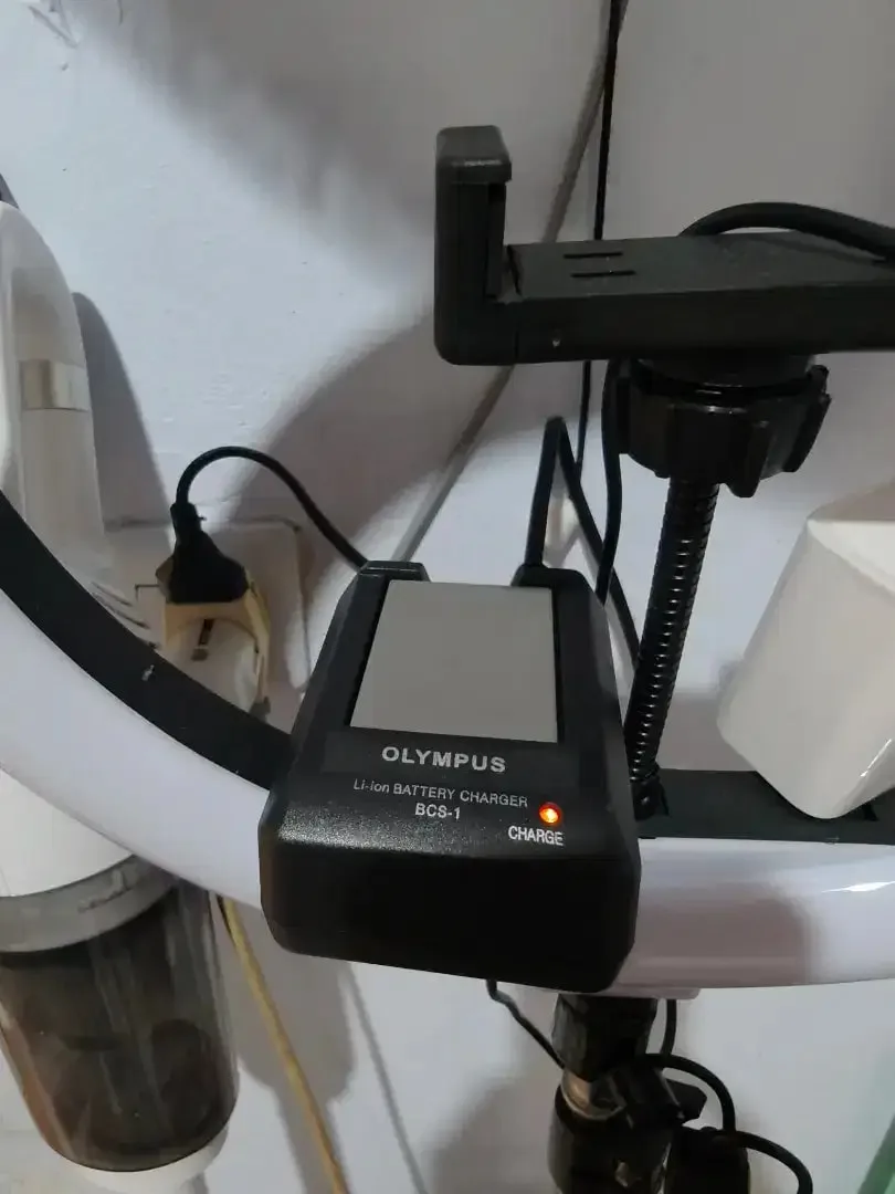 Kamera Olympus fullset like new plus Lensa - Image 8 of 8
