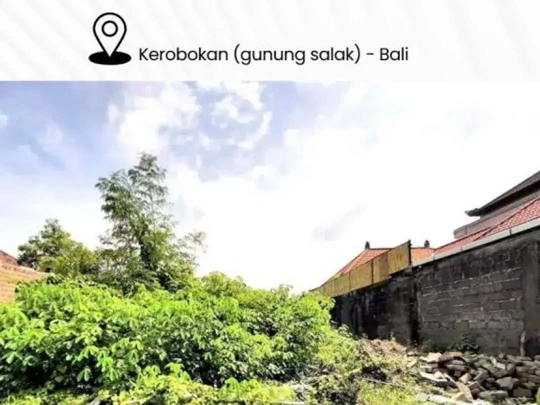 Dijual Tanah Strategis - Kerobokan (Gunung Salak) - Image 1 of 5