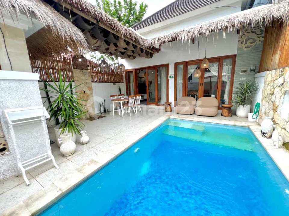 Cozy Villa For Rent In Jimbaran Bali | 2Br Private Pool Near Gwk. - Image 1 of 4