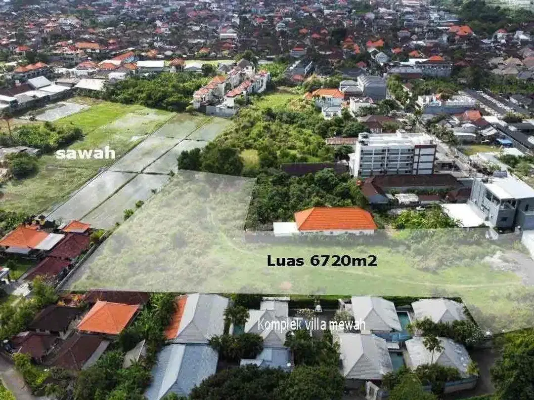Tanah di Seminyak - Image 2 of 9