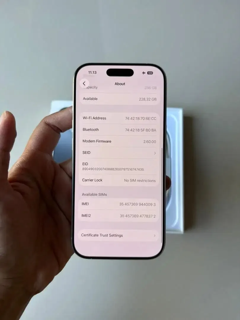 iPhone 16 Pro 256GB iBox ID/A - Image 3 of 9