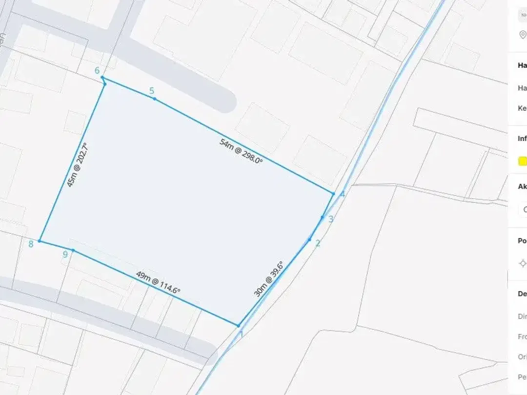 For Lease Yellow Zone Land with Private Access near Babakan, Canggu - Image 7 of 8