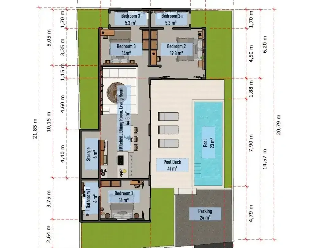 Land for sale in Denpasar Barat, Bali - Image 4 of 5