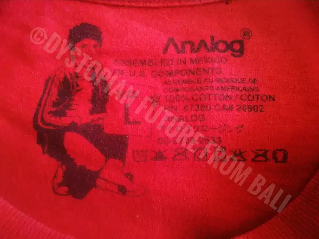 T-shirt Analog - AG Icon Red - Image 3 of 4