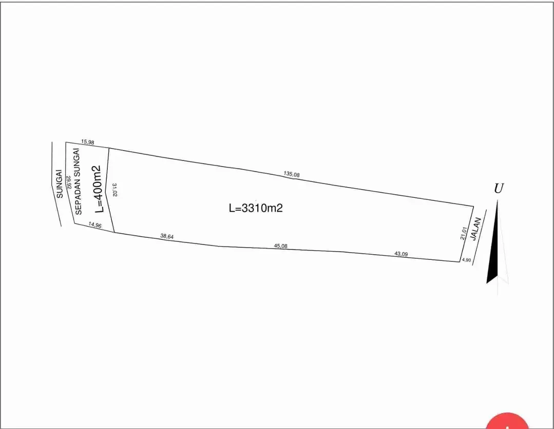 DIJUAL TANAH PANTAI NYANYI NUANU - Image 4 of 4