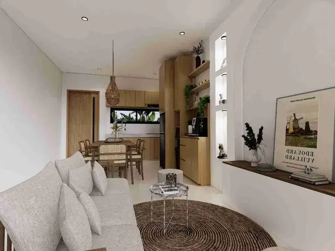 dijual villa baru lantai 2 lokasi padonan canggu - Image 9 of 10