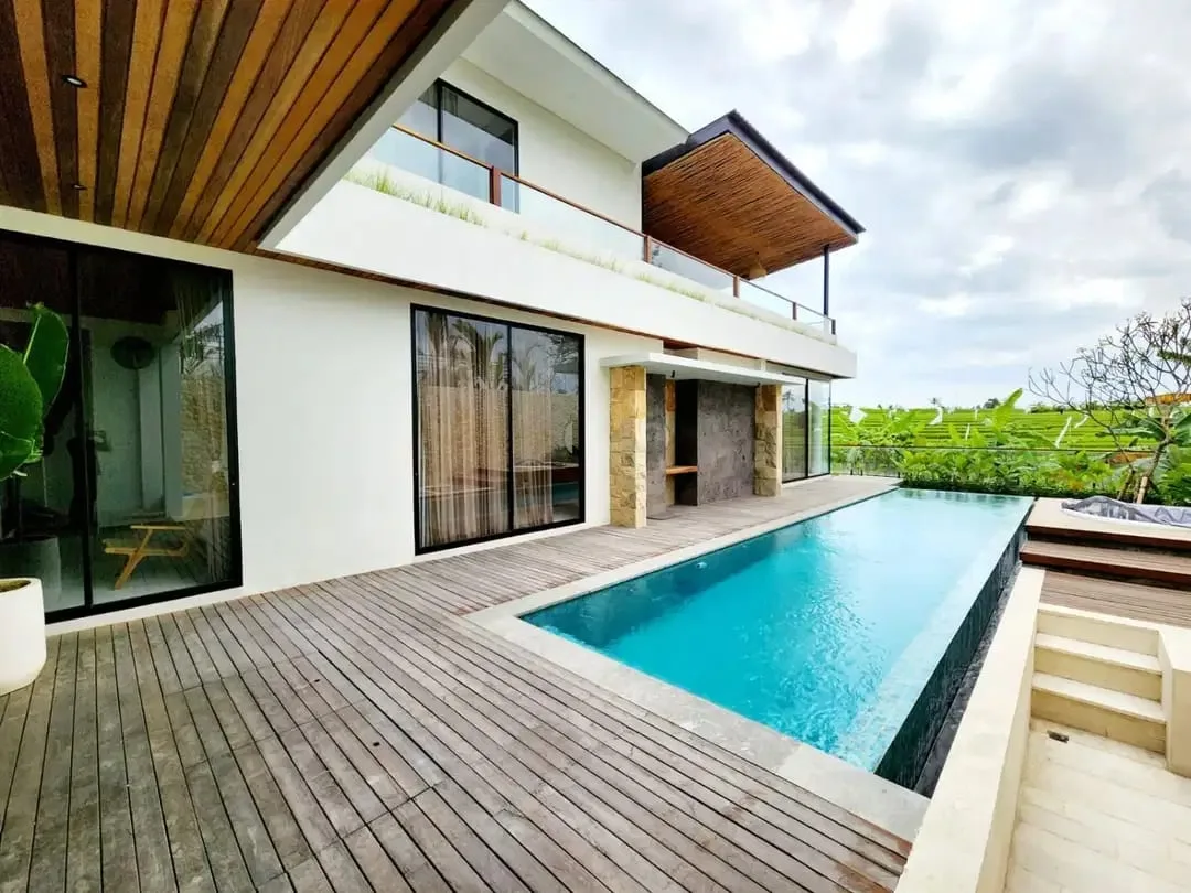 Luxury Villa di Tumbak Bayuh Canggu , Sangat Eksklusif dengan Pemandangan Sawah yang Menakjubkan! - Image 7 of 10