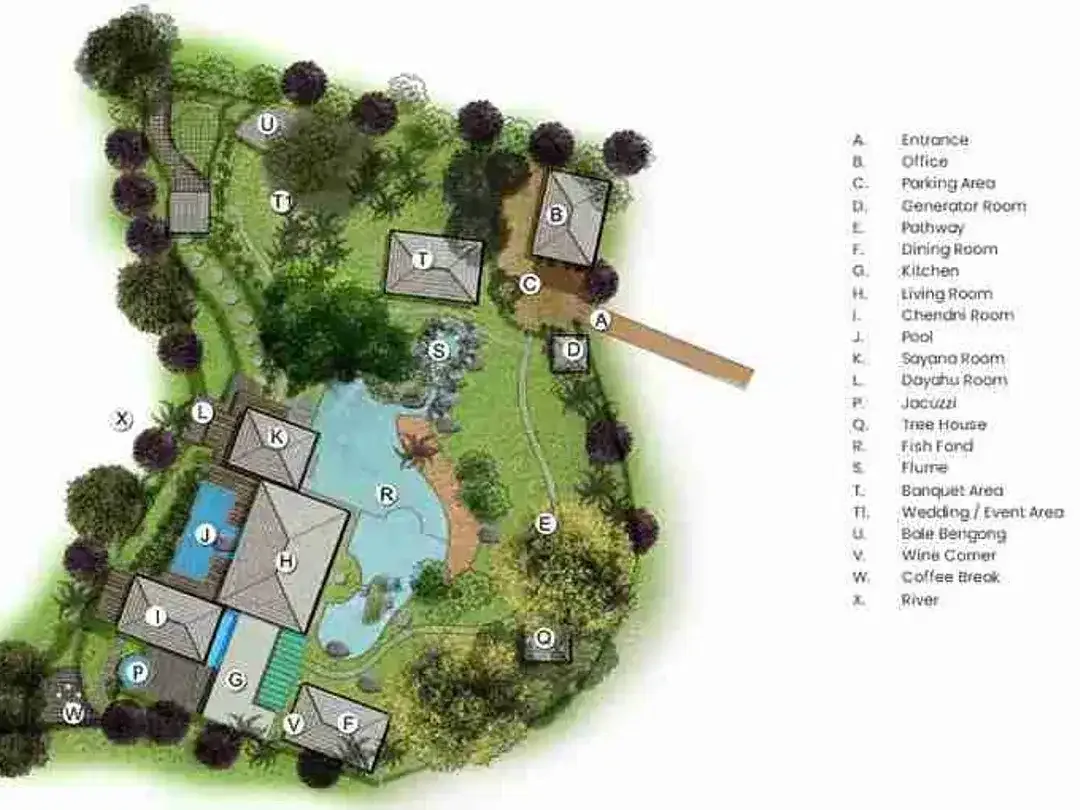 Villa Mewah Ubud dengan Taman Luas dan Akses Privat - Image 3 of 10