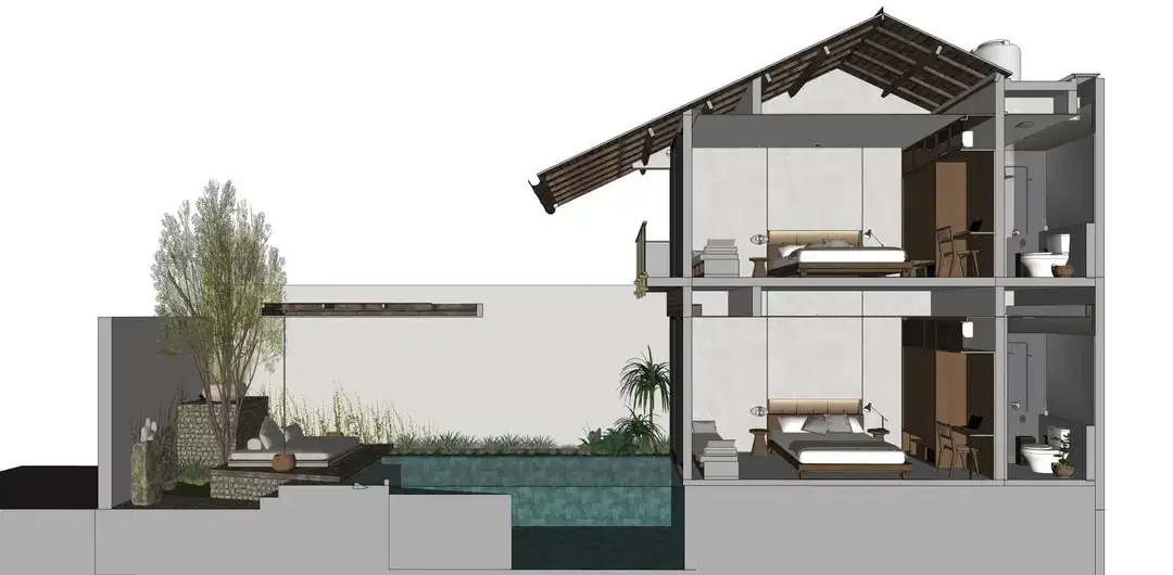 Modern Tranquility Villa in Seminyak - Image 1 of 10
