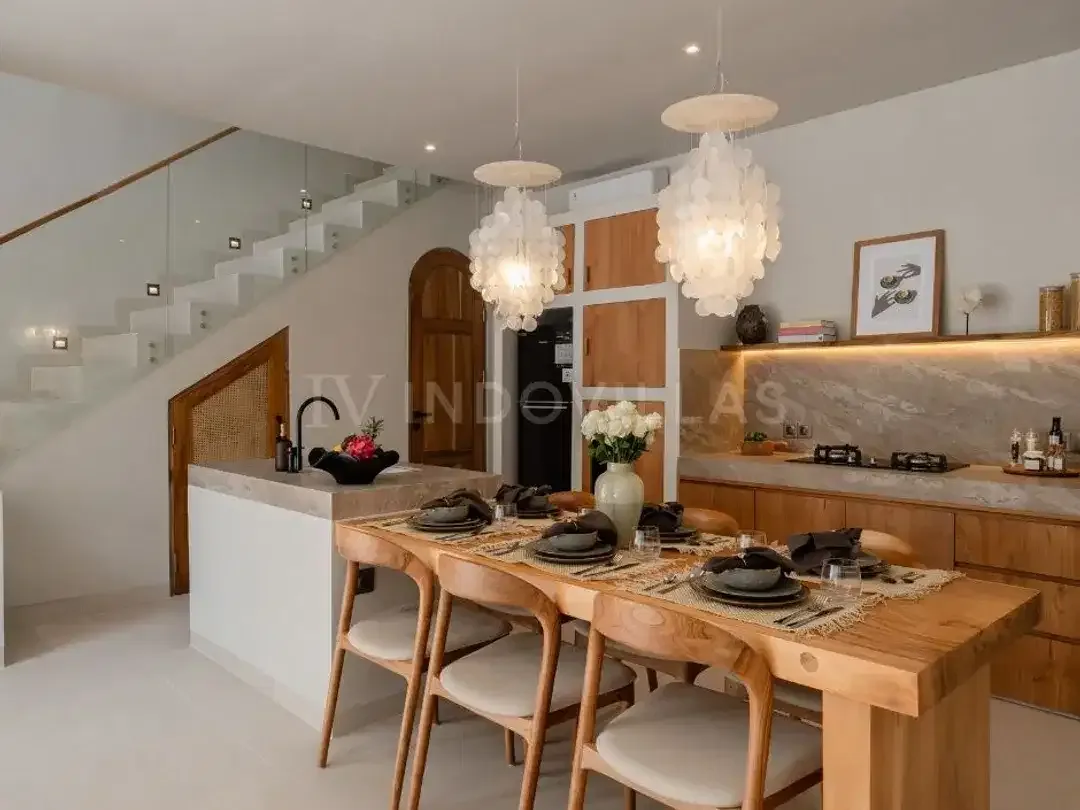 Townhouse Leasehold 3 Kamar Tidur Bergaya Modern di Umalas - Image 6 of 10