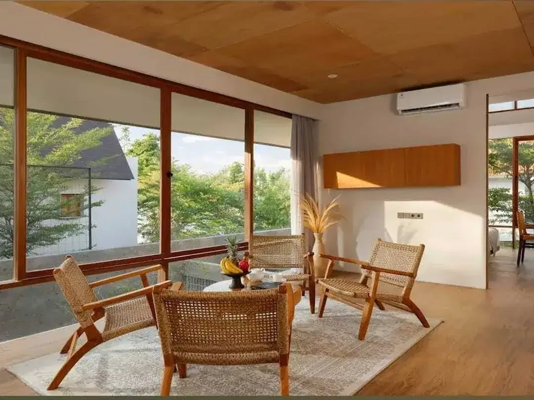 Tropical Modern Villa hanya 1 km ke Pererenan Beach, Canggu, Bali - Image 5 of 10