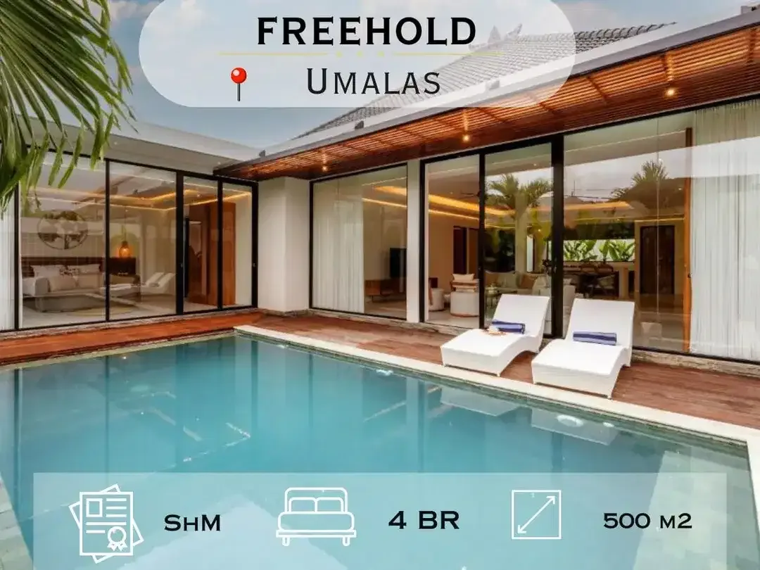 Family Style 4 Bedrooms Villa For Rent In Umalas - Image 1 of 10