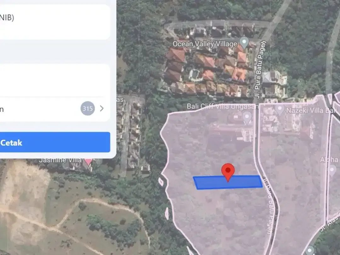 Dijual Tanah Ocean View di Jalan Bali Cliff, Ungasan Harga MURAH BANGET - Image 7 of 10