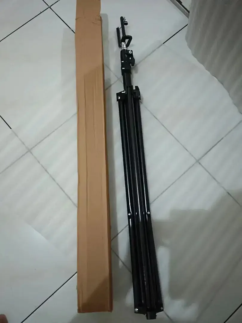 70rb Tripod Stand kamera Portable handphone+Holder Tinggi Max 210cm - Image 4 of 4