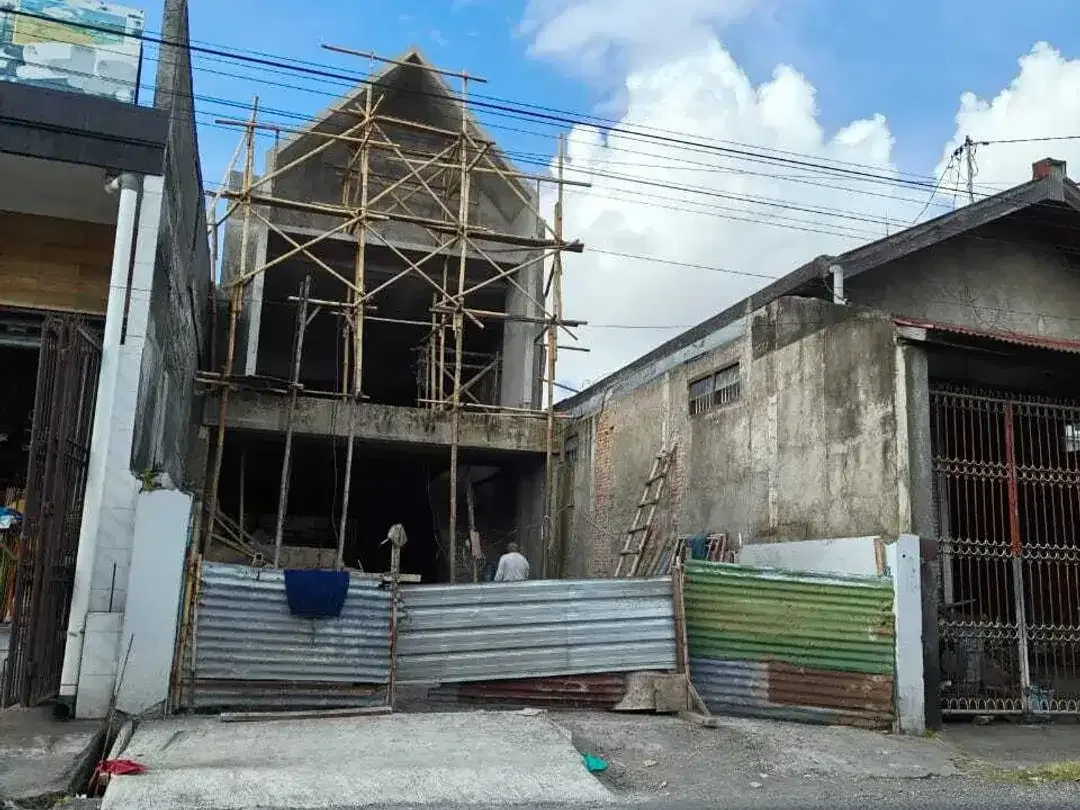 FOR RENT RUKO BARU 2LT AKSES PARKIR LUAS LOKASI PADAT DI DENPASAR - Image 2 of 10