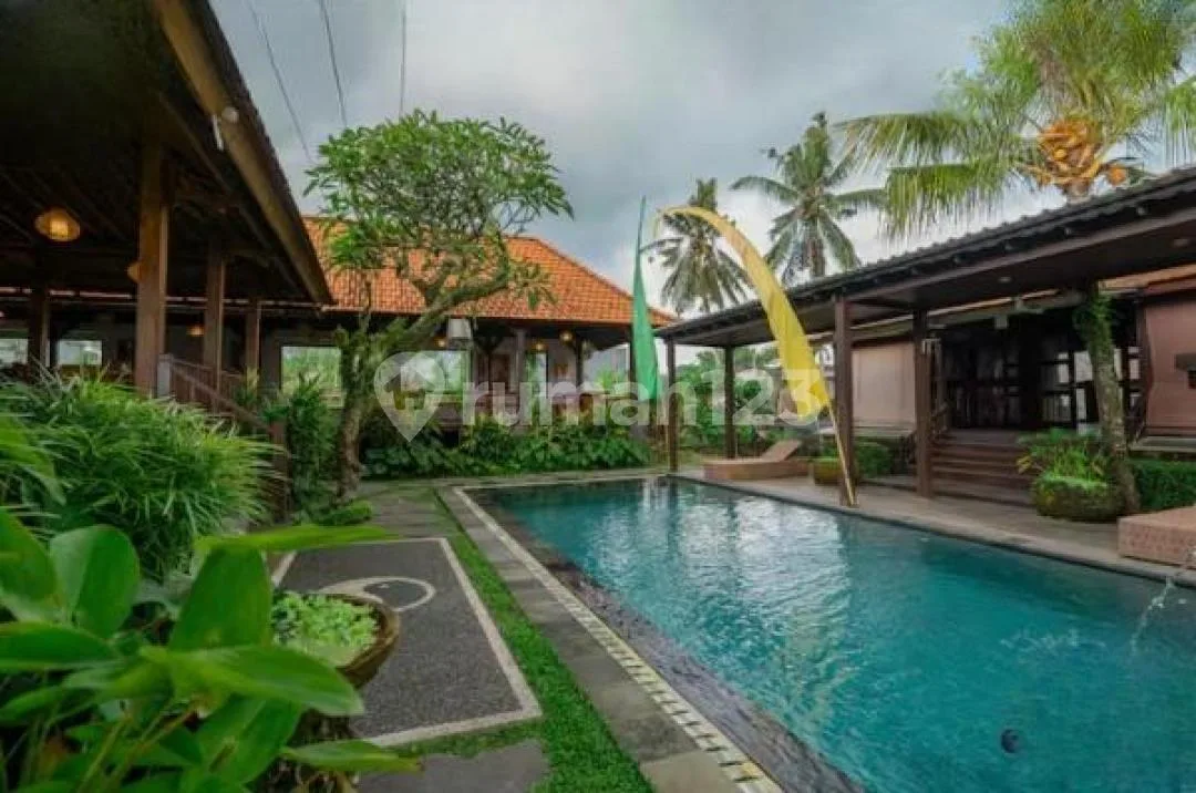 Min 5 Tahun Villa Eksklusif dengan Resto 5 Kamar Peliatan Ubud Gianyar - Image 1 of 4