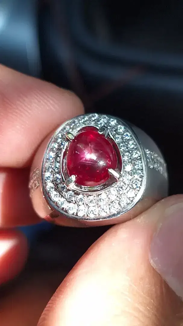 Ruby star red pigeon blood - Image 3 of 4