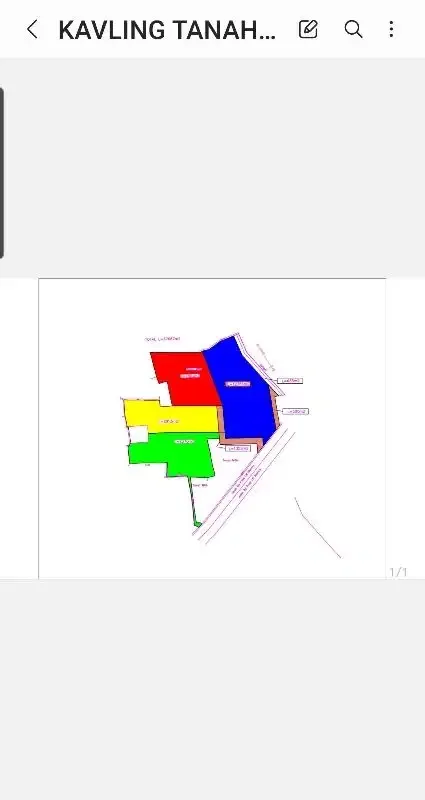 Dijual lahan 70a di jalan raya bay pas I B Mantra Ketewel Bali - Image 5 of 9