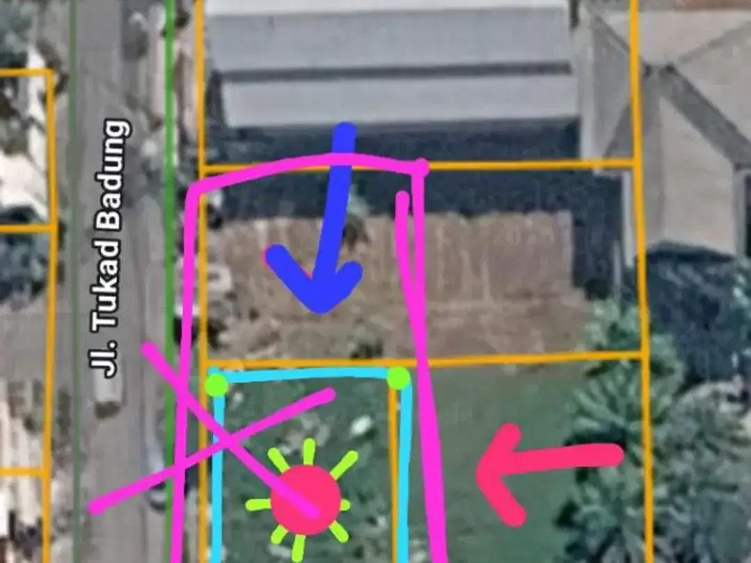 [DIJUAL] TANAH KOMERSIAL STRATEGIS DI JALAN UTAMA TUKAD BADUNG – RENON, DENPASAR - Image 1 of 2