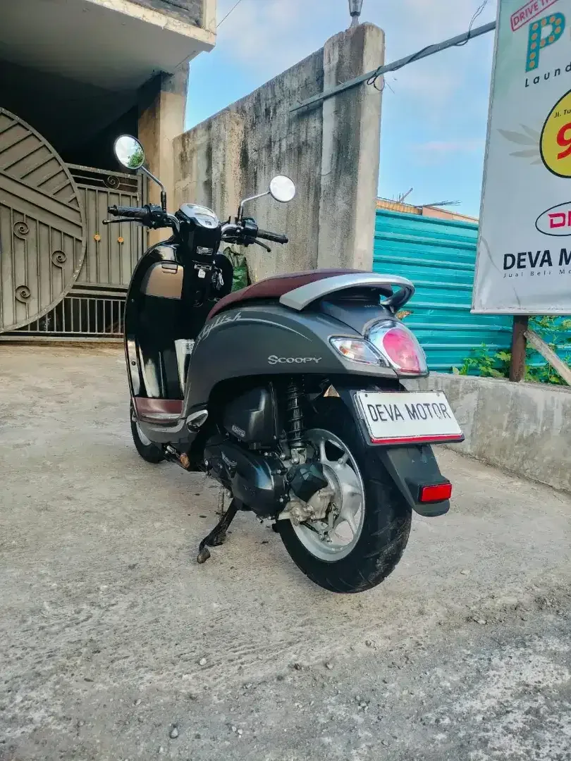 Scoopy 2020 brown Deva motor - Image 7 of 8