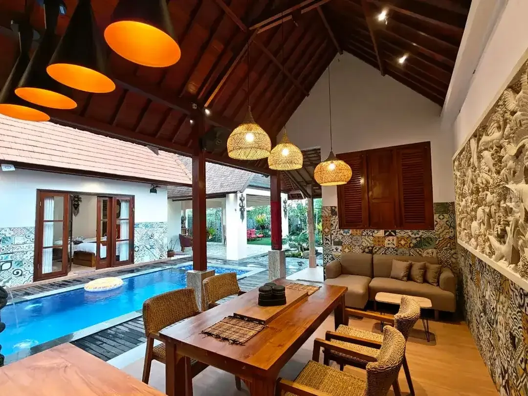 Disewakan Villa Dengan Balinese Style & Yoga Practise Area Ubud - Image 2 of 10
